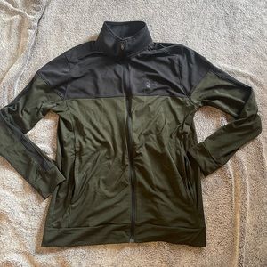 Mens Under Armour Fitted Zip Up